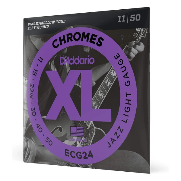 D’Addario XL Chromes ECG24 11-50 (flatwound)