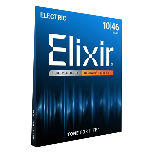 Elixir Nanoweb électrique Light 10-46