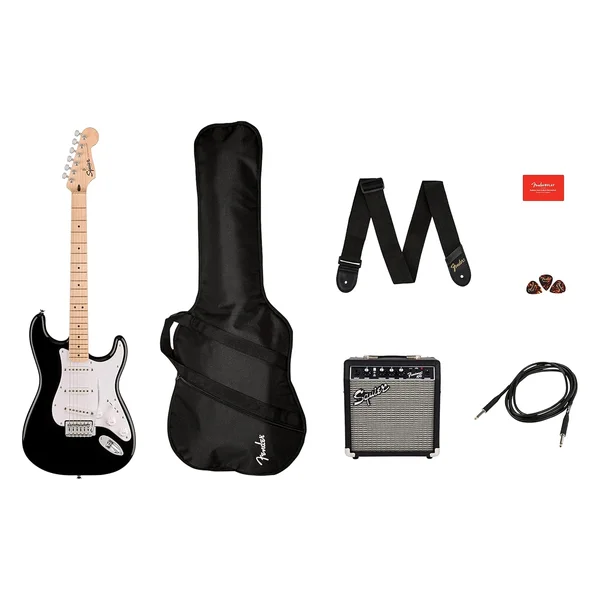 Squier Sonic Stratocaster pack avec ampli Fender Frontman 10G